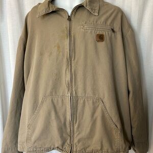 Jacket: 2008 Carhartt broken in chore coat xxl 14806